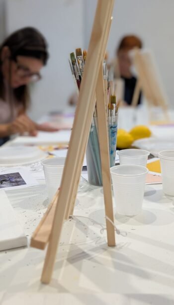 Taller de pintura de primavera